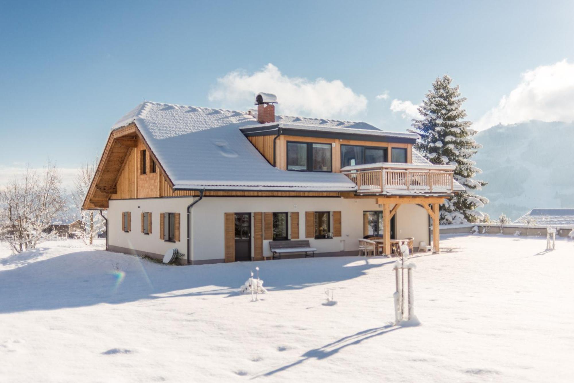 Naturchalet Hoeflehner - Heimgefuehl & Ruhelage An Loipe & Wanderweg ラムサウ・アム・ダッハシュタイン エクステリア 写真