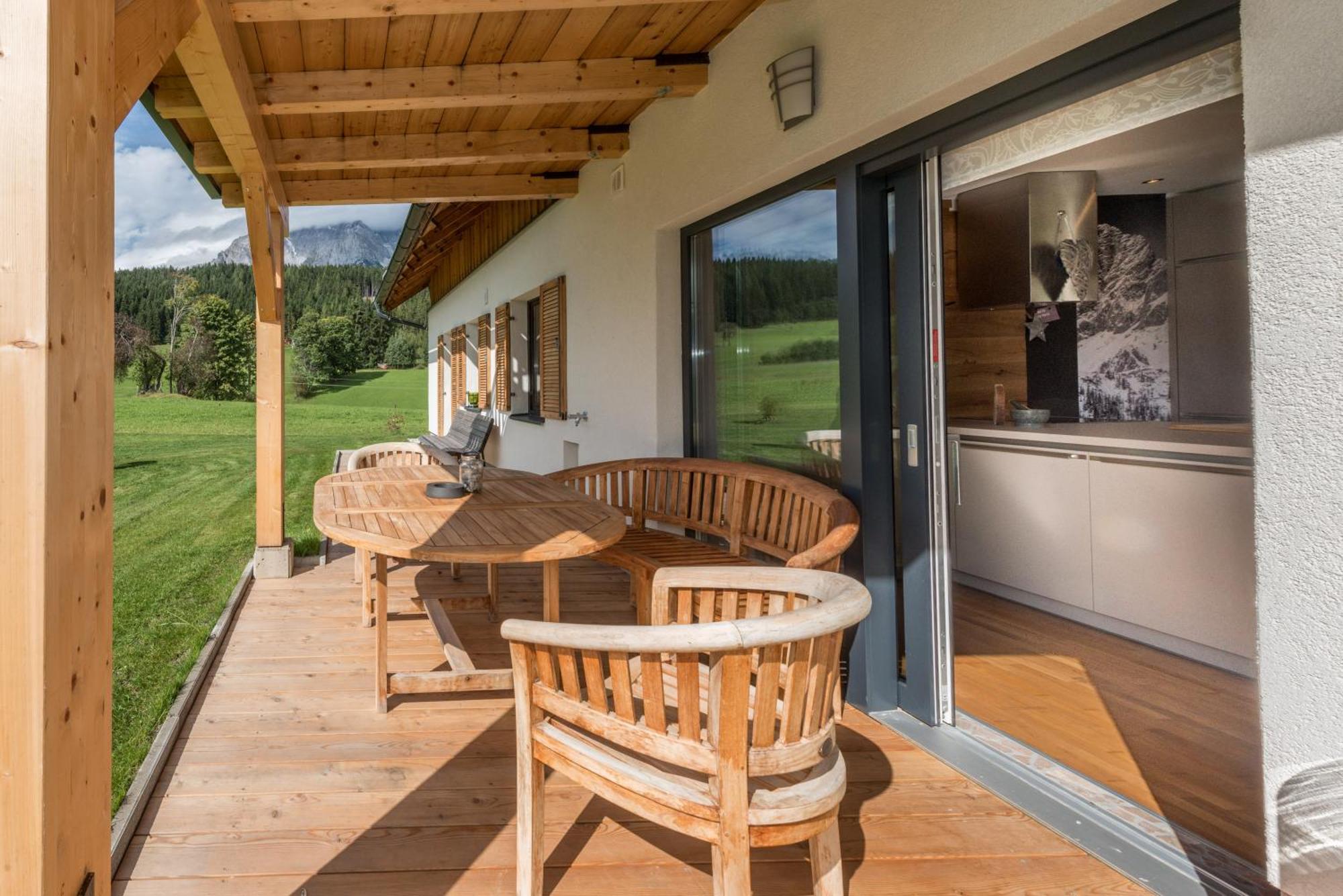 Naturchalet Hoeflehner - Heimgefuehl & Ruhelage An Loipe & Wanderweg ラムサウ・アム・ダッハシュタイン エクステリア 写真