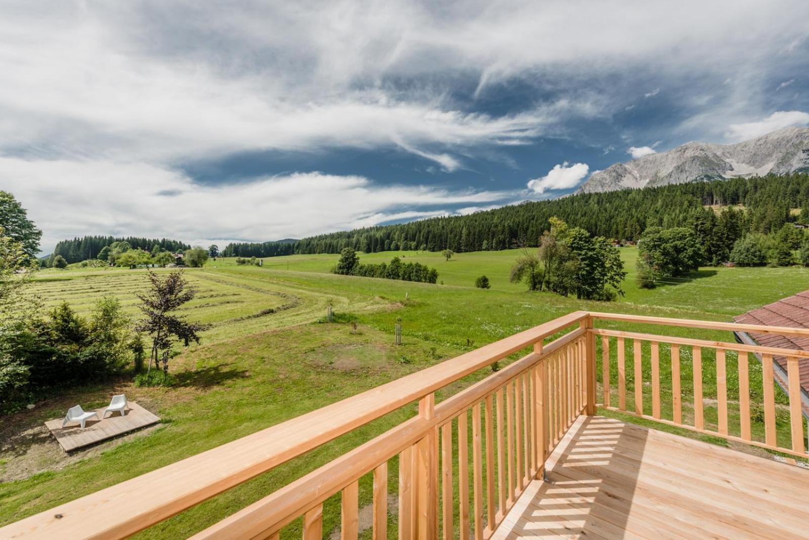 Naturchalet Hoeflehner - Heimgefuehl & Ruhelage An Loipe & Wanderweg ラムサウ・アム・ダッハシュタイン エクステリア 写真