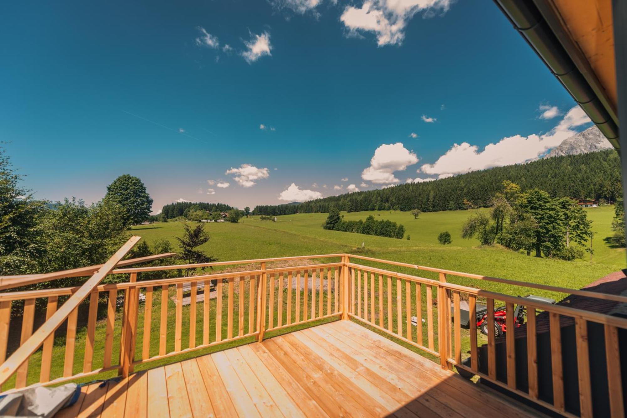 Naturchalet Hoeflehner - Heimgefuehl & Ruhelage An Loipe & Wanderweg ラムサウ・アム・ダッハシュタイン エクステリア 写真